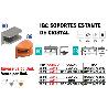 IBC FINSTOCK SOPORTE ESTANTE CRISTAL REF.88.20 ORO (CAJA 12 UNIDADES)