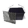 PINTOR CUBO CUBETA NEGRA 16 L 35X28 21.5 CM ALTO 2 ASAS+REJILLA