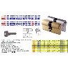 BAJA IFAM CILINDRO D EUROPERFIL NORMAL 30X30 LATON  R15 031300