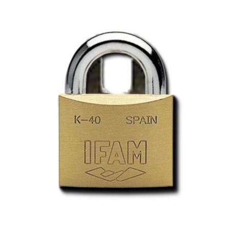 IFAM FINSTOCK CANDADOS LATON AP K-50 LLAVES IGUALES   015045