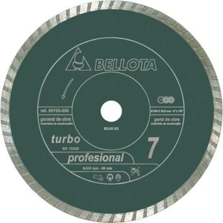 D.DIAM.TURB.GRAL.OBRA 230MM MX