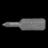 3XPUNTA STANDARD 1/4&QUOT; PZ3 25MM