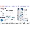 BRITA FINSTOCK BOTELLA FILL&SERVE WHITE-TEAL 1,3 L+MICRODISC