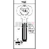 LLAVES JMA SEGURIDAD LATON MOD YA-306
