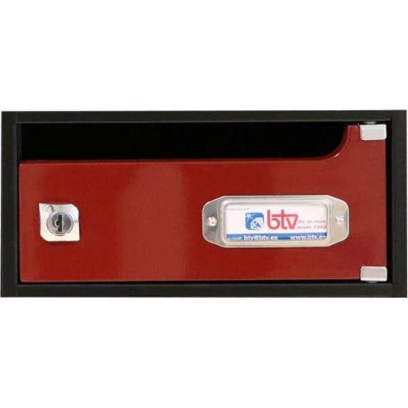BTV FINSTOCK BUZON HORIZ  MONTECARLO BURDEOS 120X240X250MM 13624