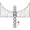 TACO METALICO FHY M8 - 25C