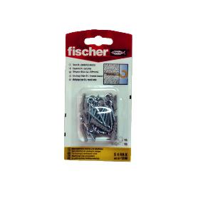 FISCHER FINSTOCK BLISTER HAK TACOS S 4 HAK   14897 (CAJA 10 UNIDADES)