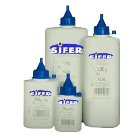 SIFER POLVO AZUL PARA TIRALINEAS FRASCO  100 GR.  SI8064-0