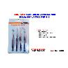 LAMS JUEGO 4 PINZAS 110 MM INOX  REF 615