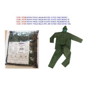 SIFER TRAJE AGUA NYLON VERDE INGENIERO XL 980 GR