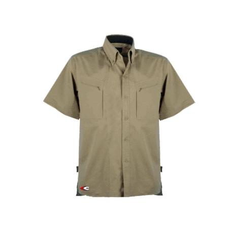 ROPA FINSTOCK CAMISA HAWAII BEIG M-CORTA T-XXL V084