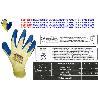 SIFER GUANTE LATEX EXTRARUGOSO-ALGODON AGRICOLA AZUL T-8 GOLIATH (CAJA 12 UNIDADES)