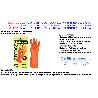 BAJA GUANTE LATEX NATURAL INDUSTRIAL T  8 NARANJA DUB-200-NA (CAJA 10 UNIDADES)