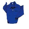 ROPA FINSTOCK CAZADORA AZUL TERGAL CREMALLERA T 56   388C