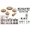 IBC FINSTOCK 2-231 CEPILLO METAL 100MM CIRCULAR+EJE 6