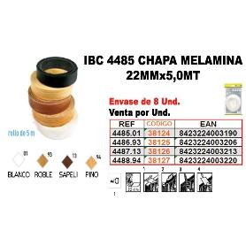 IBC FINSTOCK4-487 CHAPA MELAMINA 22MMX5,0MT 13SAPE