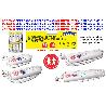 SIFER PROLONGADOR BASE MULTIPLE 3 TOMAS +1,5 MT CABLE 103B