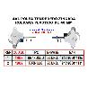 AVL POLEA TENDEDERO 1 ZINC 40MM ROLDANA PLASTICO+TIRAFONDO HR05N (CAJA 25 UNIDADES)