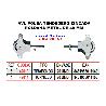 AVL POLEA TENDEDERO 4 ZINC 40 MM ROLDANA METAL+TORNILLO HR3S (CAJA 25 UNIDADES)