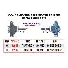 AVL POLEA TENDEDERO 9 INOX M 40MM ROLDANA METAL+TIRAFONDO HR09GS (CAJA 25 UNIDADES)