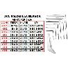 AVL PALOMILLA BLANCA 200X150        1942-7 (CAJA 20 UNIDADES)