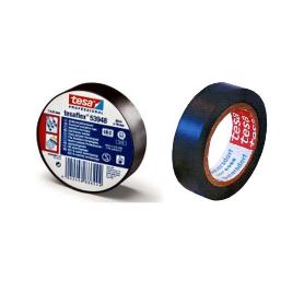 CINTA AISLANTE TESA 53988 25 MT X25 MM NEGRA  HOMOLOGADA ROLLO (CAJA 10 UNIDADES)