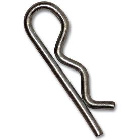 PASADORES AVL FORMA R DE 2 MM X   5,5 CM DE LARGO ZINCADO (CAJA 25 UNIDADES)