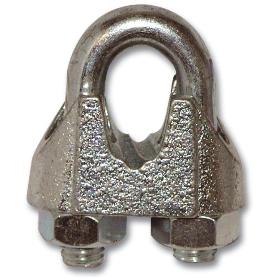 SUJETACABLES AVL -DIN 741 GALVANIZADOS M-19   3-4 (CAJA 10 UNIDADES)