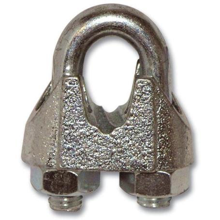 SUJETACABLES AVL -DIN 741 GALVANIZADOS M-26   1 (CAJA 10 UNIDADES)