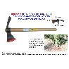 SIFER HACHA ALCOTANA AGRICOLA+MANGO MADERA 45CM DESVARETAR OLIVO