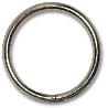 ANILLA REDONDA SOLDADAS AVL DE 3X20 MM ZINCADA