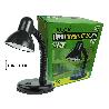 TALOX LAMPARA-FLEXO ESTUDIO CON BOMBILLA E27 NEGRA REF. SM-203