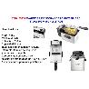 BAJA MAGEFESA FREIDORA ACERO INOX 1700W MGF4450 2 LITROS