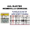 AVL BLISTER HEMBRILLA-CANCAMO CERRADA 20X70 ZINCADA  1649 (CAJA 15 UNIDADES)