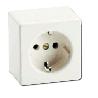 BAJA ELECTRICIDAD BASE ENCHUFE SUPERFICIE CON TT BLISTER 50010