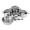 BAJA MAGEFESA BATERIA 9 PIEZAS SENSO ACERO INOX GRAN CALIDAD