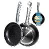 TALOX SARTEN ALUMINIO PRENSADO FULL INDUCCION MANGO INOX 18 CM