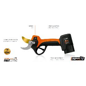 ALTUNA TIJERA PODA 2 X BATERIA 16.8V-2.6AH TITAN CORTE 34Ø AB34