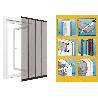 SIFER CORTINA MOSQUITERA FIBRA DE VIDRIO NEGRA 100 X 240 CM