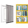 SIFER CORTINA MOSQUITERA FIBRA DE VIDRIO GRIS 120 X 240 CM