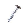 AVL TORNILLO INVIOLABLE ZINCADO 6 X 50 (CAJA 100 UNIDADES)