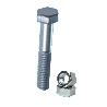 TORNILLO EXAGONAL 931-934 ZINC 16X120 (CAJA 0.25 UNIDADES)