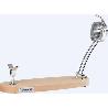 JAMONERO MOD JABUGO GIRATORIO-PLEGABLE INOX NATURAL REF 1083