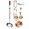 PLUVIA RECOGEFRUTAS MANGO TELESCOPICO ALUMINIO 37-110CM P BN-002