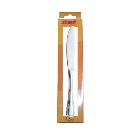 MENAJE FIN INOX 18-10 CORONA 12 UND.CUCHILLO POSTRE 207 MM CS015