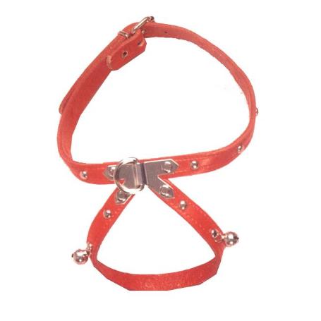COLLAR PETRAL CUERO+FORNITURA PERRO 500X13 MM 02006