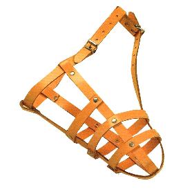 COLLAR BOZAL PERRO CUERO Nº 3              05003