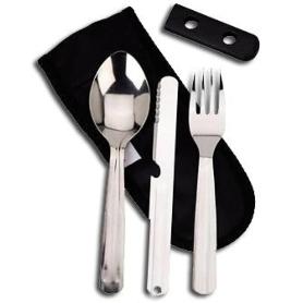 BAJA LAKEN FCUBIERTO CAMPING (3 PIEZAS) INOX 18-8 1410 FN