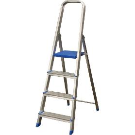 SIFER ESCALERA DOMESTICA ALUMINIO 5 PELDAÑOS 8 CM ECO 2002-02003