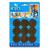 FIELTRO 8520 ADHES.  9 DISCOS X28 MM MARRON